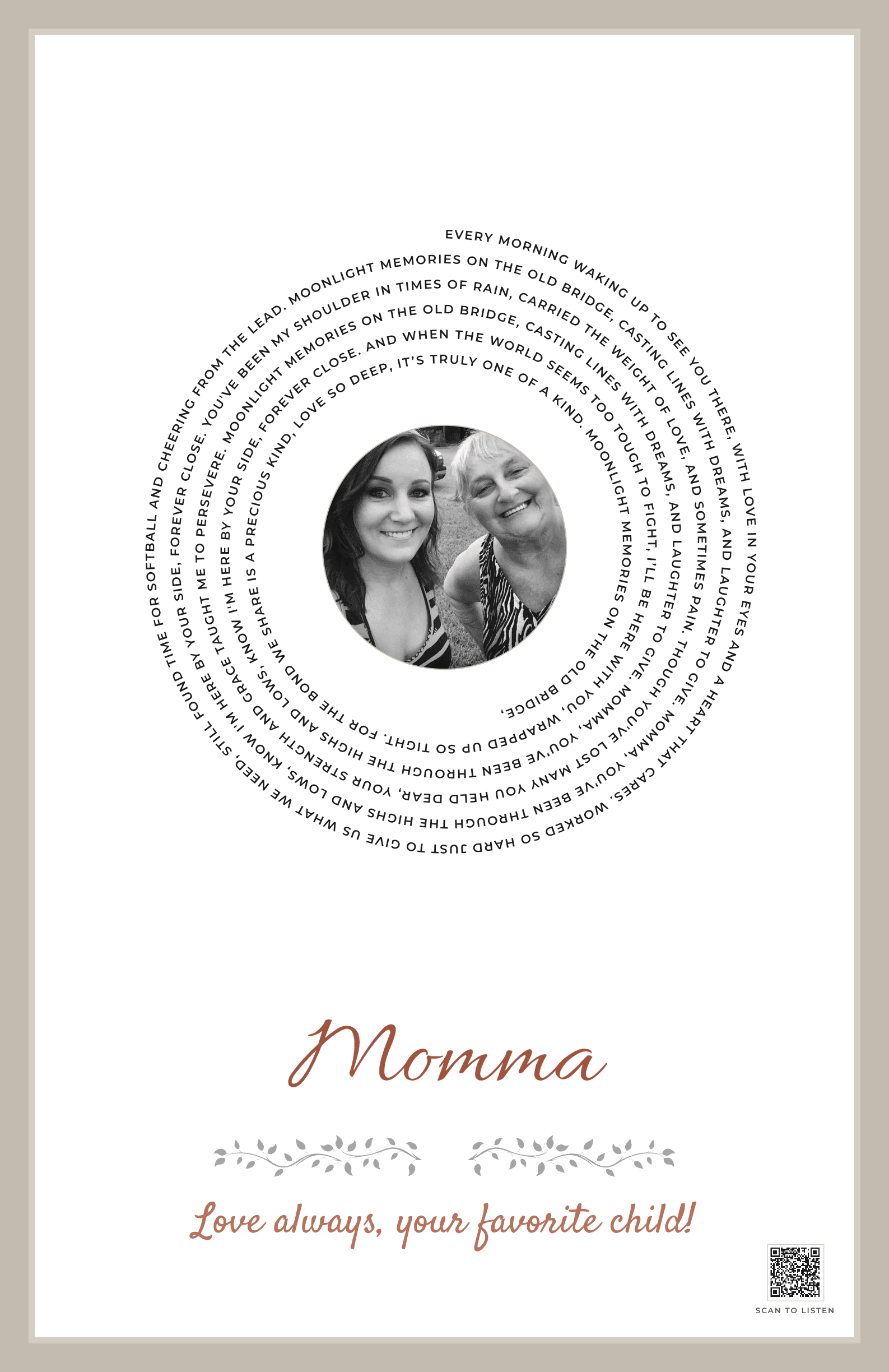 Moonlight Memories with Momma